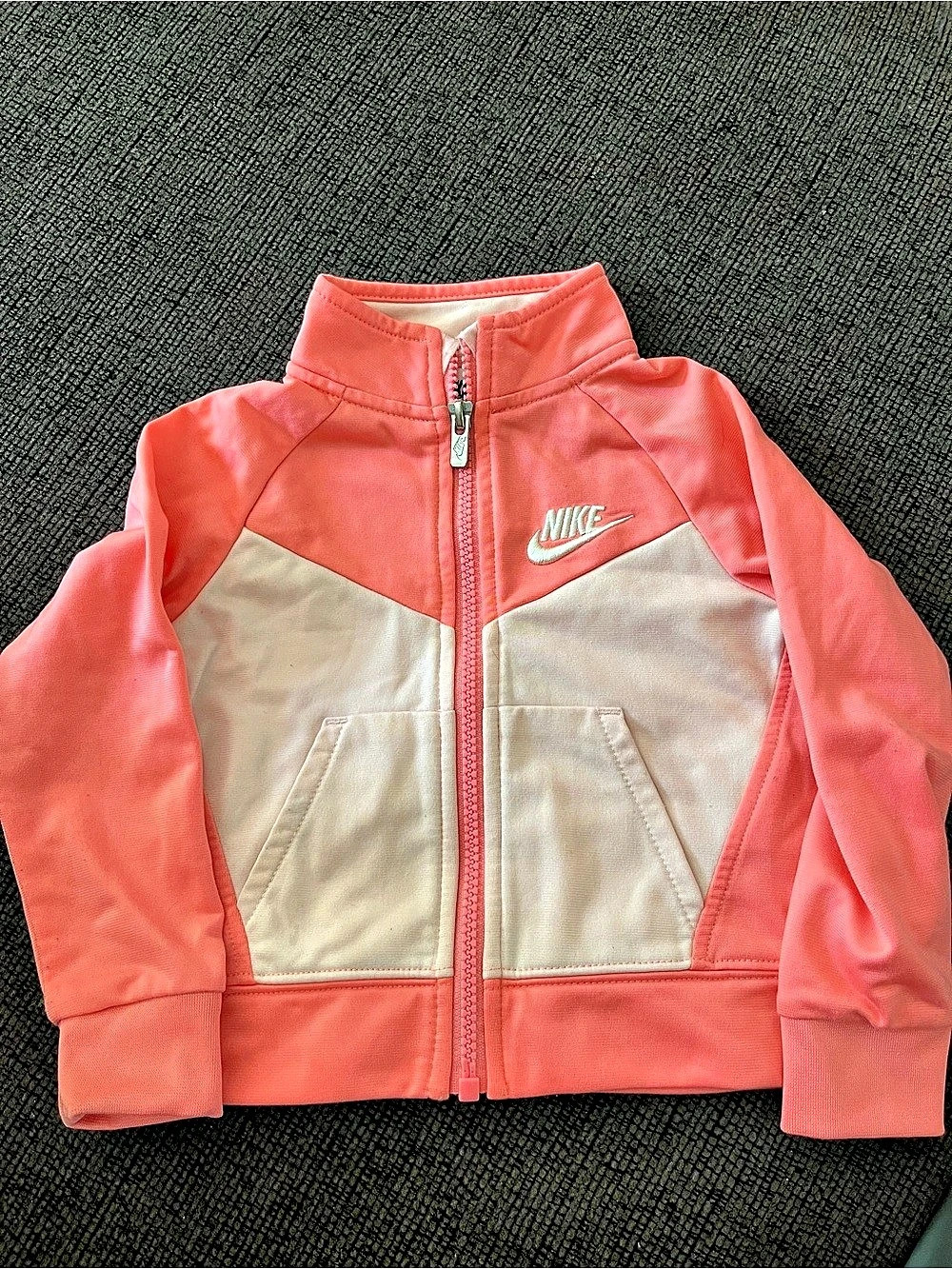 Nike Toddler Girls Sportswear Tricot Track Jacket Kids Color Block Jacket Girls
